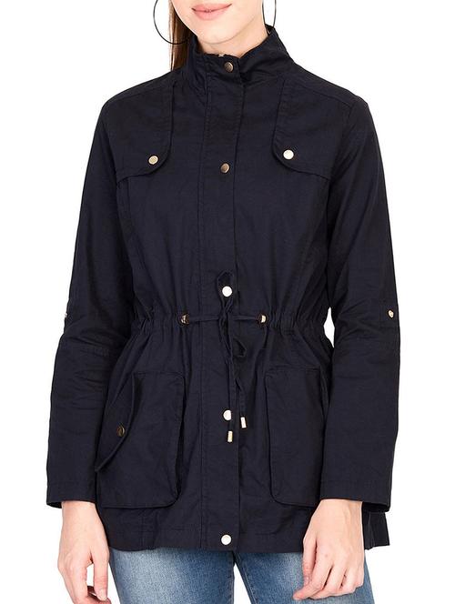high neck parka jacket - 15747608 - Very Small Image - 1