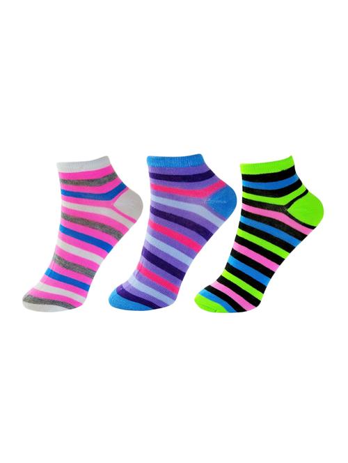 set of 3 striped socks - 15748939 - Very Small Image - 1