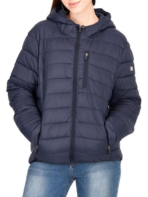 hooded quilted & padded jacket - 15751974 - Very Small Image - 1