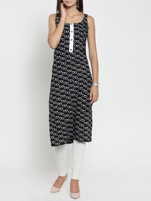women's straight kurta - 15753274 - Very Small Image - 1