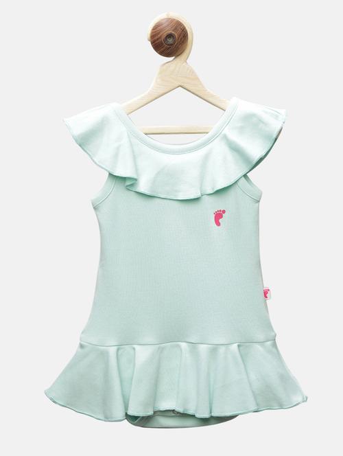 kids light blue cotton onesies - 15754334 - Very Small Image - 1