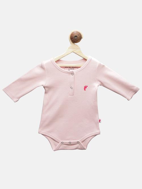 pink cotton onesie - 15754341 - Very Small Image - 1