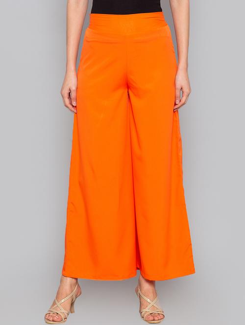 high rise flared palazzo - 15756501 - Very Small Image - 1