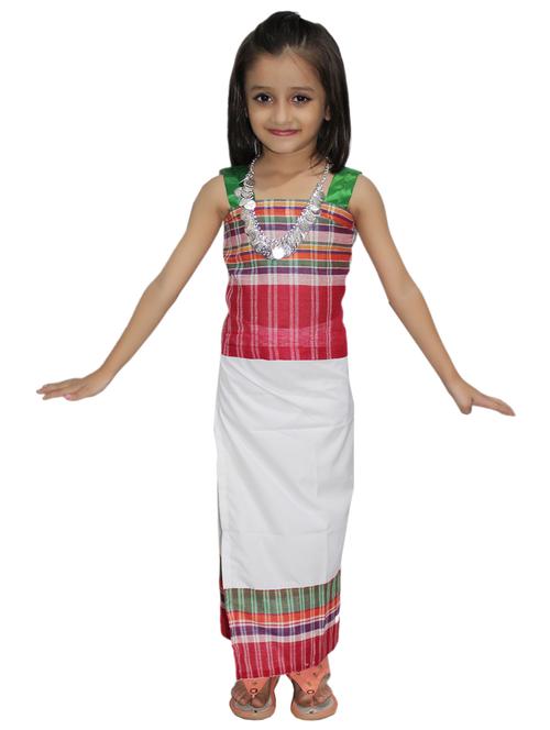 multi colored polyester tripura costume - 15758741 - Very Small Image - 1