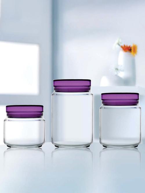   glass food storage (pack of 3) - 15767267 - Very Small Image - 1