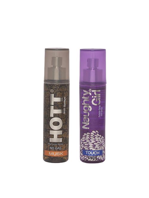 hott men's musk & naughty girl touch (set of 2 perfume for couple) - 15767836 - Very Small Image - 1