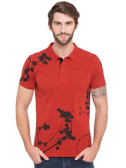 red all over print t-shirt - 15772972 - Very Small Image - 1