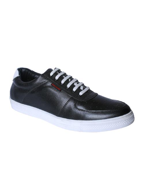 black leather lace up sneakers - 15776676 - Very Small Image - 1