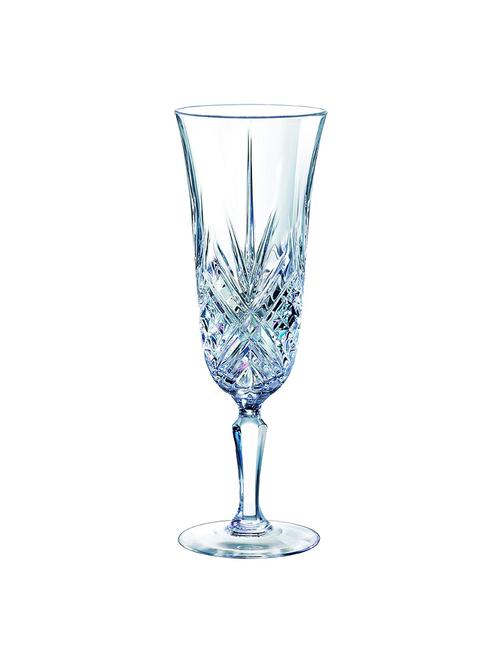 5.75 ounce champagne flutes : arc international cristal d'arques masquerade diamax flute, 5-3/4-ounce, set of 6 - 15777681 - Very Small Image - 1