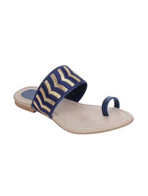 blue one toe sandals - 15781275 - Very Small Image - 1