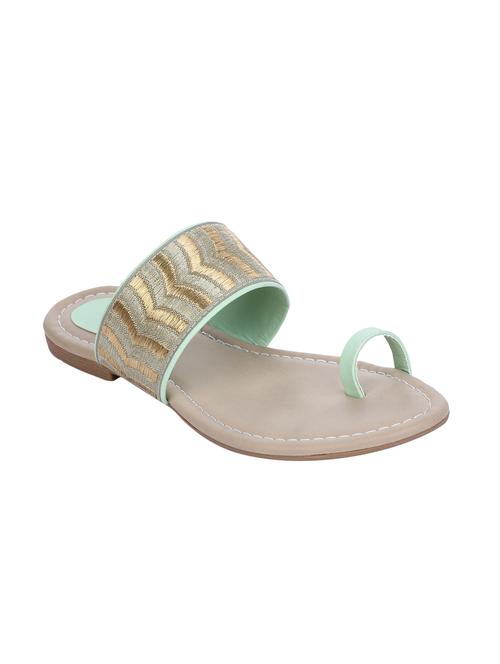 green one toe sandals - 15781276 - Very Small Image - 1