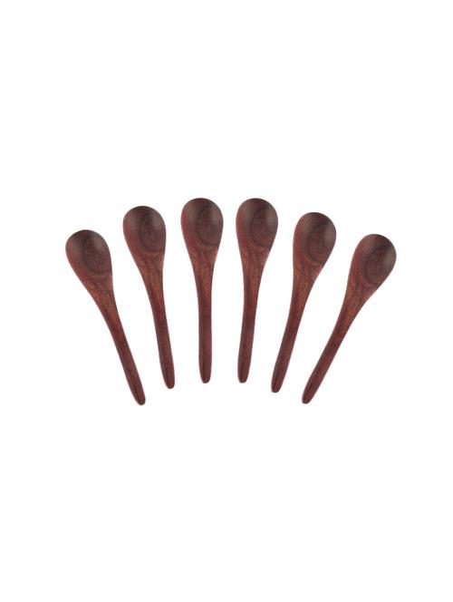 desi karigar wooden 6 ladles - 15786575 - Very Small Image - 1