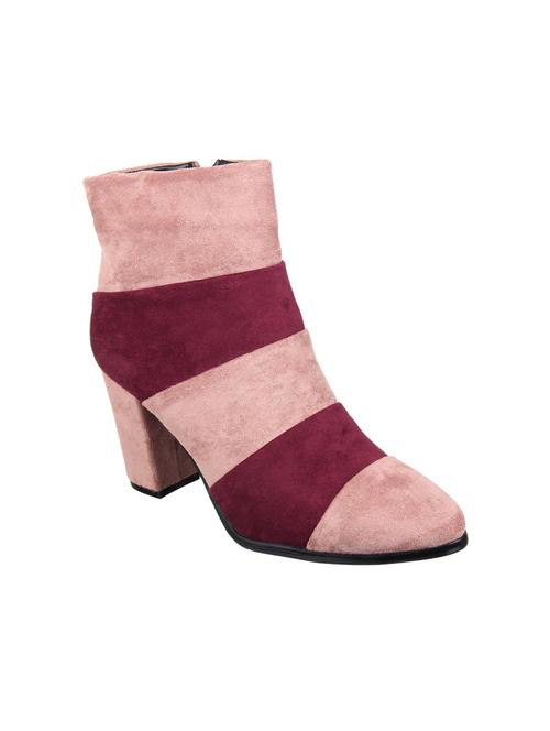 multi colored zipper  ankle  boots - 15786649 - Very Small Image - 1