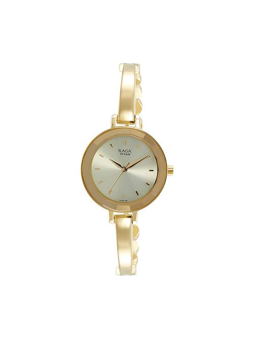 titan raga viva analog beige dial women's watch-2575ym01 - 15786905 - Very Small Image - 1