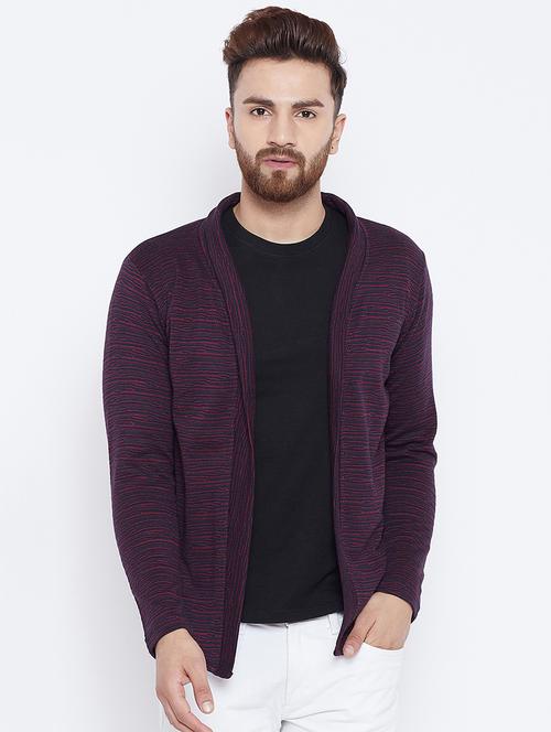 red cotton shrug - 15788771 - Very Small Image - 1