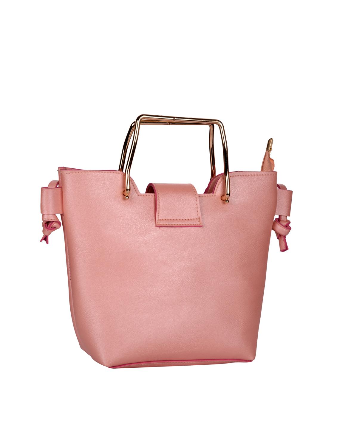 pink leatherette (pu) sling bag - 15790564 - Zoom Image - 1