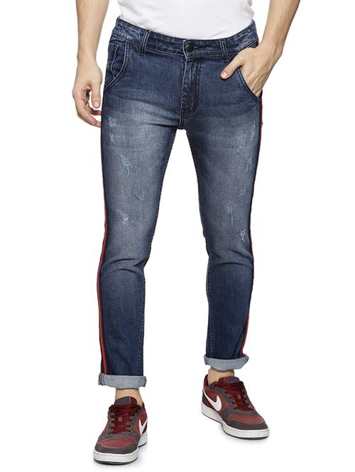 mens slim fit distressed jeans - 15791030 - Very Small Image - 1