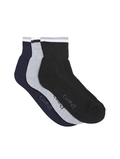 multi colored cotton ankle length socks - 15791713 - Very Small Image - 1