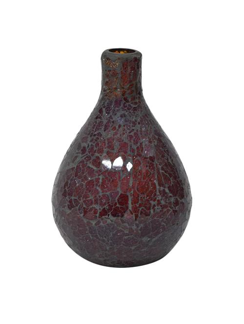 royallifestylee glass mosaic flower vase - 15795918 - Very Small Image - 1