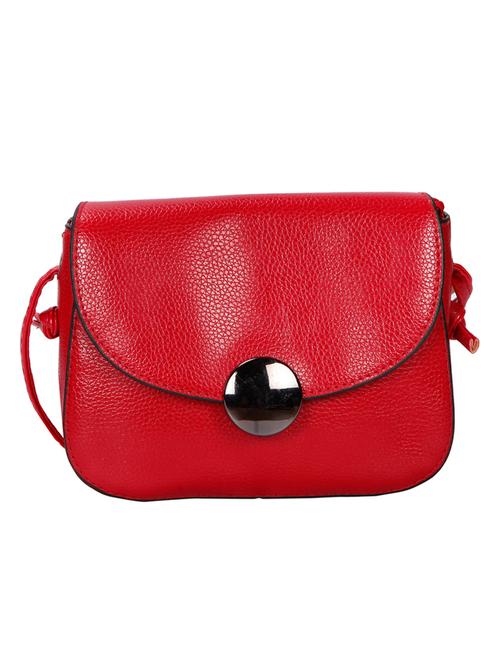 red leatherette (pu) sling bag - 15796472 - Very Small Image - 1
