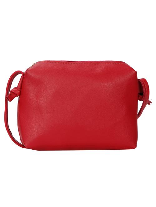 red leatherette (pu) sling bag - 15796513 - Very Small Image - 1