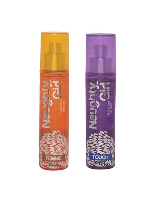 naughty girl set of 2 perfume sprays (femme + touch) - 15796761 - Very Small Image - 1