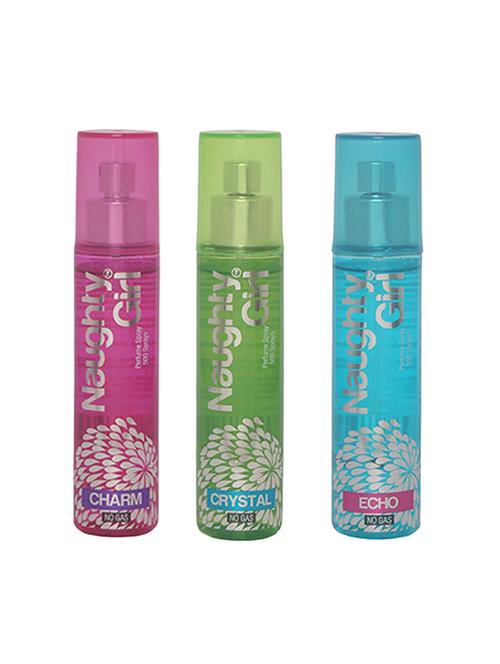 naughty girl set of 3 perfume sprays (charm + crystal + echo) - 15796764 - Very Small Image - 1