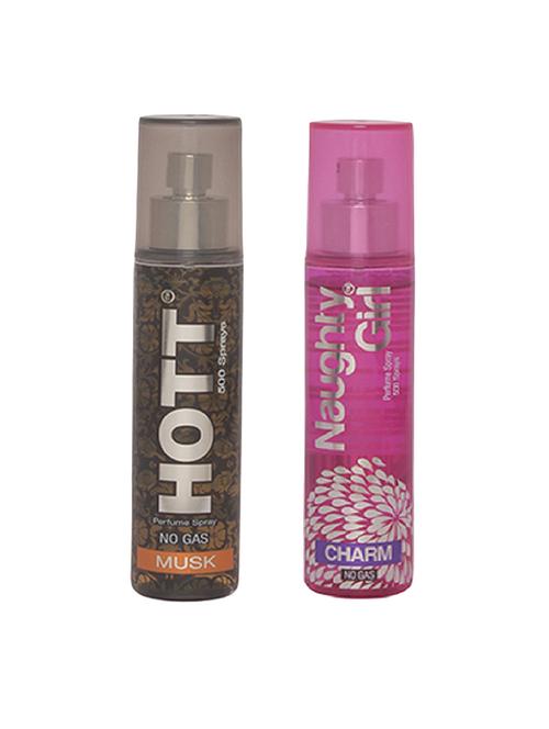 hott men's musk & naughty girl charm perfume combo - 15796836 - Very Small Image - 1