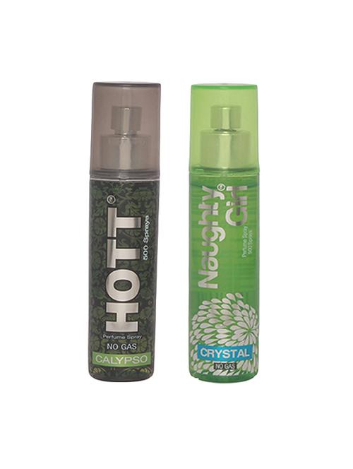 hott men's calypso & naughty girl crystal perfume combo - 15796843 - Very Small Image - 1