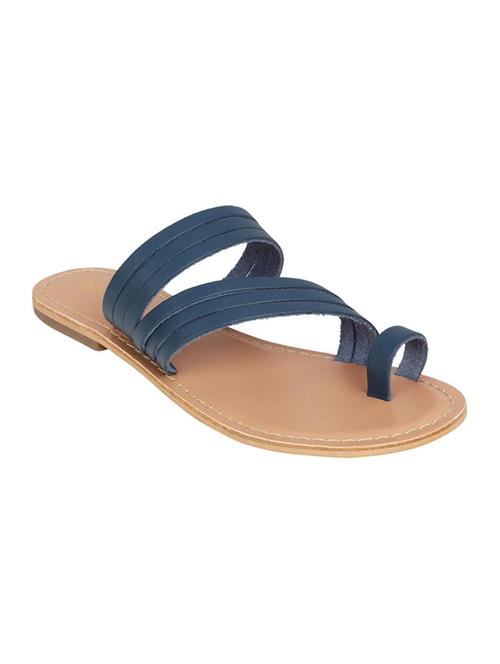 navy one toe sandals - 15798861 - Very Small Image - 1