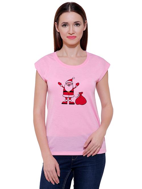 quirky print round neck tee - 15802177 - Very Small Image - 1