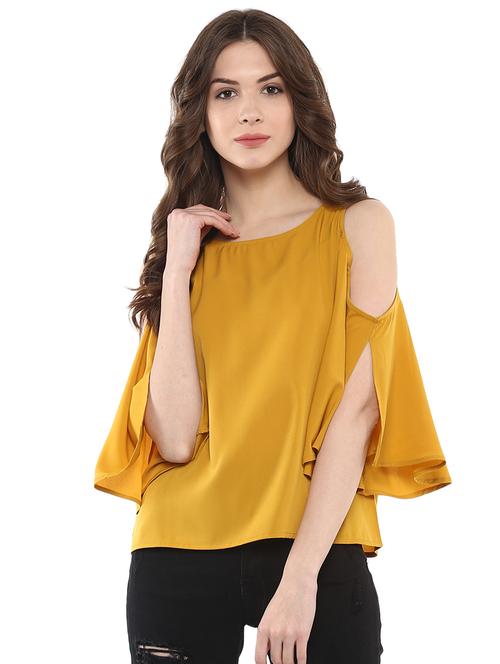 women's straight round neck top - 15807387 - Very Small Image - 1