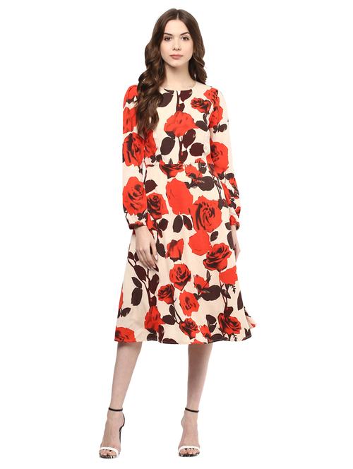 women's  floral dress - 15808542 - Very Small Image - 1