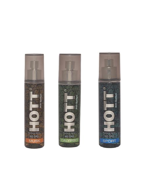 hott set of 3 perfume sprays (musk + calypso + sport) - 15815907 - Very Small Image - 1
