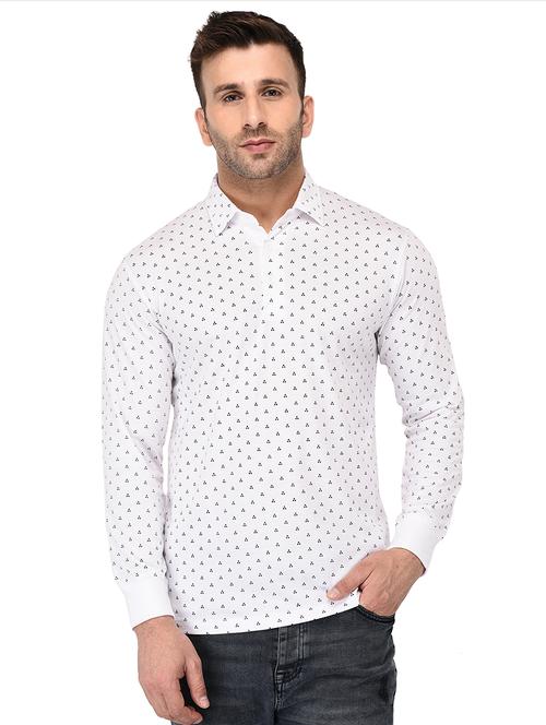 white all over print t-shirt - 15816401 - Very Small Image - 1