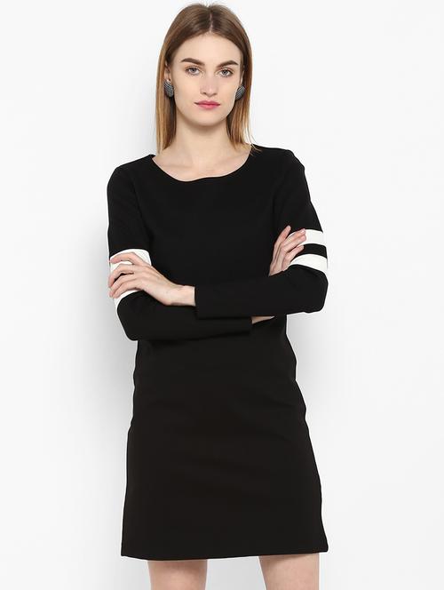 varsity striped sheath dress - 15817391 - Very Small Image - 1