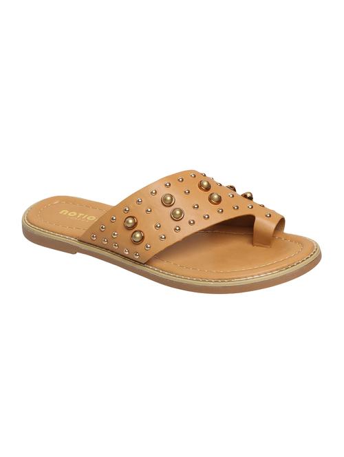 brown one toe sandals - 15822573 - Very Small Image - 1