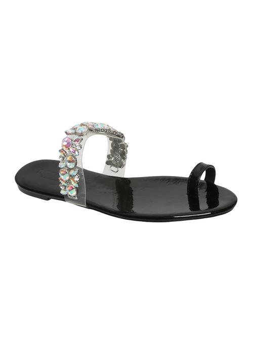 black one toe sandals - 15822581 - Very Small Image - 1