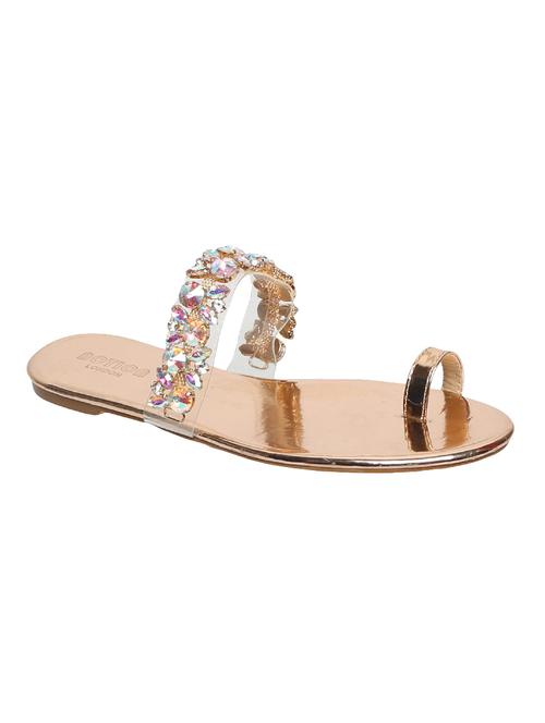 gold one toe sandals - 15822582 - Very Small Image - 1