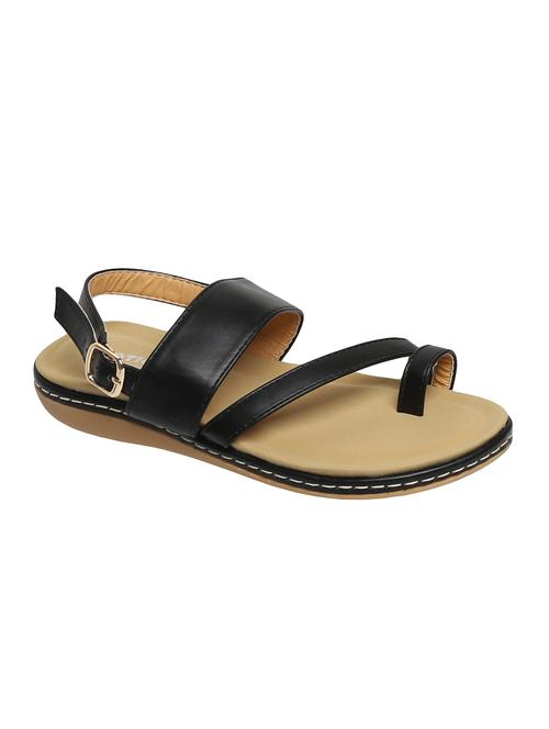 black back strap sandals - 15822589 - Very Small Image - 1