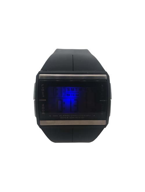 silicone strap digital watch (fasholedblk764) - 15824373 - Very Small Image - 1