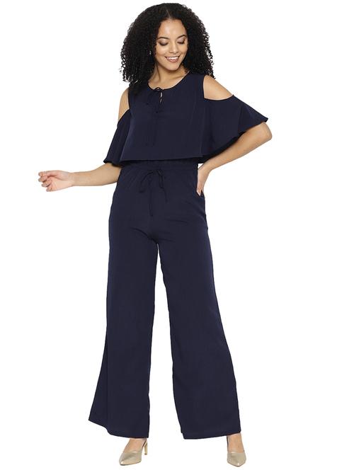 tie knot drawstring jumpsuit - 15825152 - Very Small Image - 1