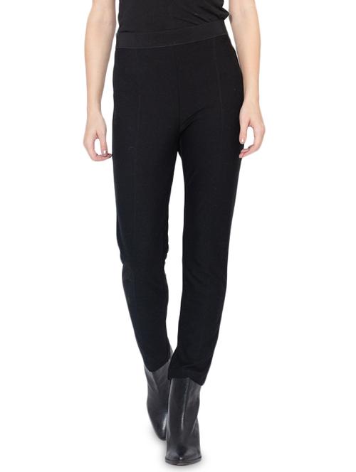 high waist solid jegging - 15826245 - Very Small Image - 1