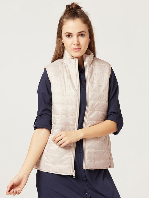 cream puffer turtle neck jacket - 15826320 - Very Small Image - 1