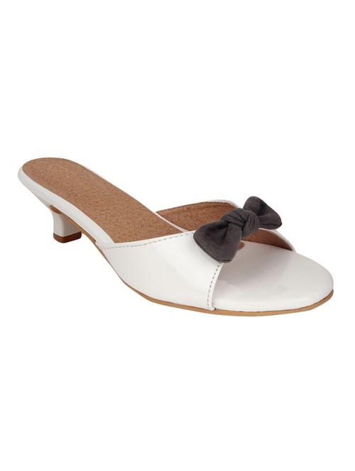 white slip on sandals - 15826416 - Very Small Image - 1