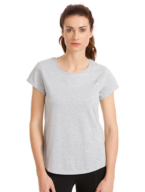 stone grey solid tee - 15827695 - Very Small Image - 1