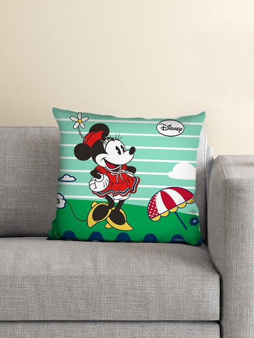disney- athom trendz- minnie mouse cushion cover with filled cushion 16x16 - 15828319 - Very Small Image - 1