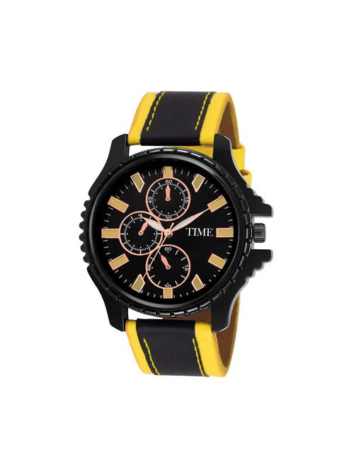 round dial analog watch (tfgxblk35) - 15832270 - Very Small Image - 1