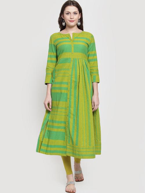 flared printed kurta - 15832361 - Very Small Image - 1
