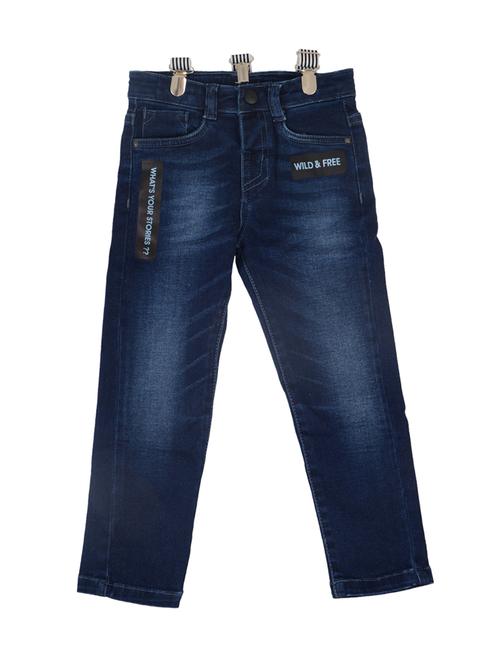 dark blue denim washed jeans - 15832878 - Very Small Image - 1